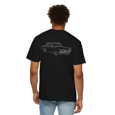 1962 Pontiac Tempest Back Print T-shirt | Vintage Car Tee