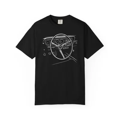 1964-65 Pontiac GTO Dash T-Shirt | Classic Muscle Car Tee